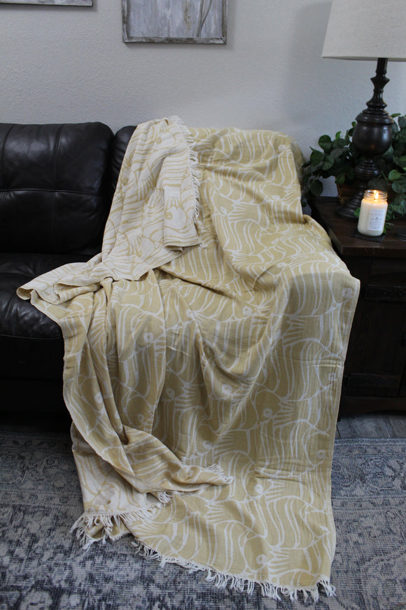 Organic Turkish Cotton Throws