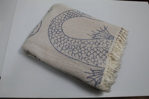 Mermaid Turkish Throw