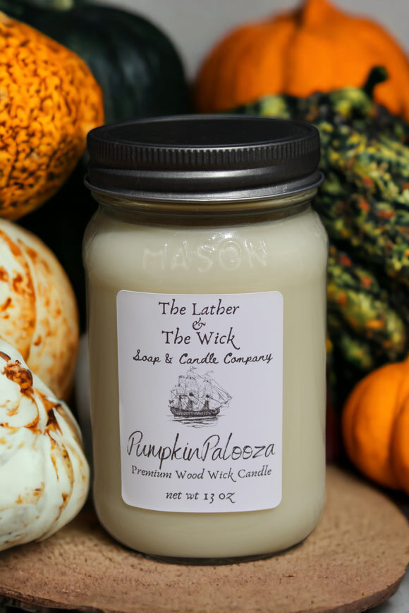 PumpkinPalooza - Wood Wick Soy Candle