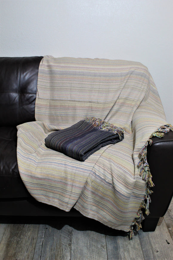 Caspian Sea Turkish Cotton Blanket